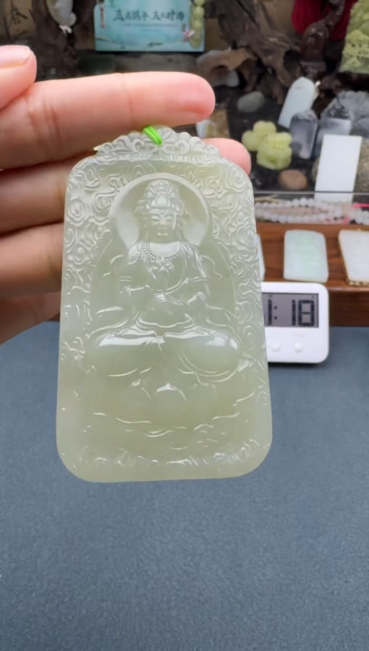 【闪购商品】和田玉颈饰未镶嵌开心
