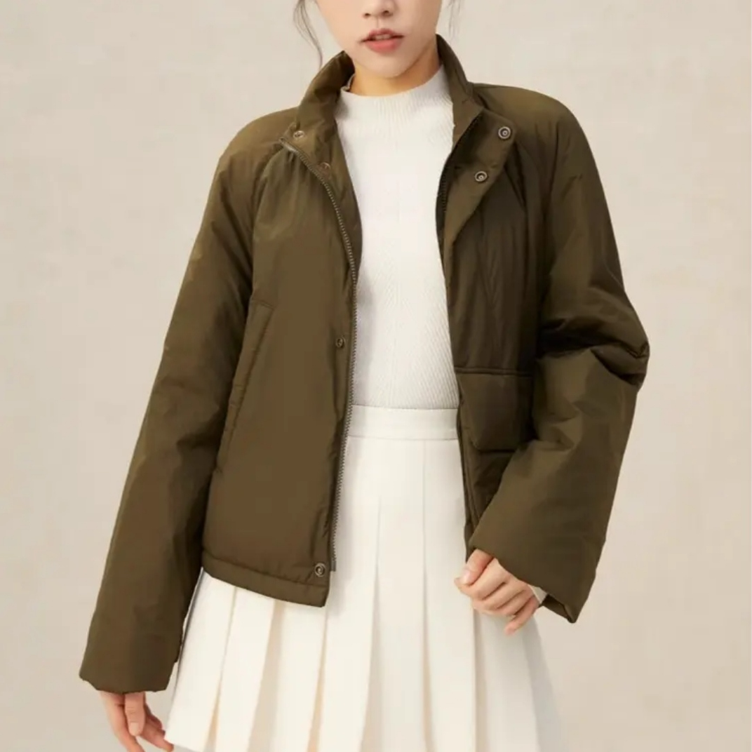 AMASS/阿玛施新雪丽轻盈保暖口袋棉服5400851女款