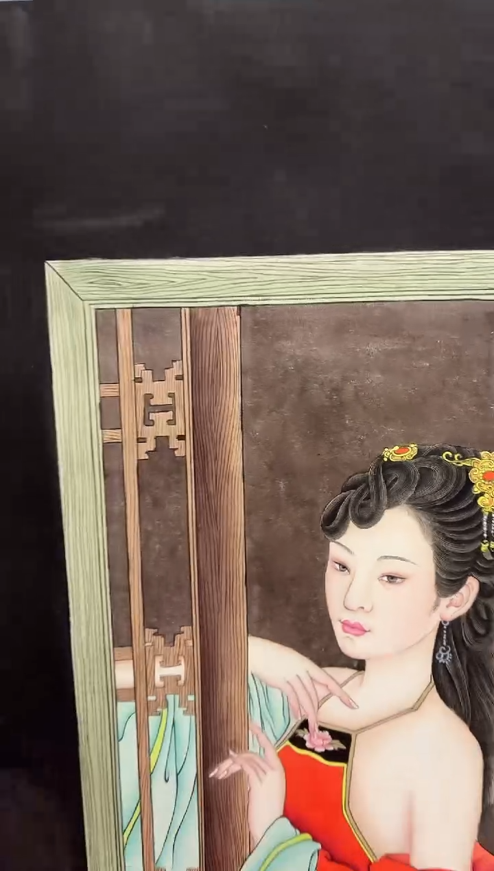 【闪购商品】国画孙桂国老师字画带亲笔合影证书30-205