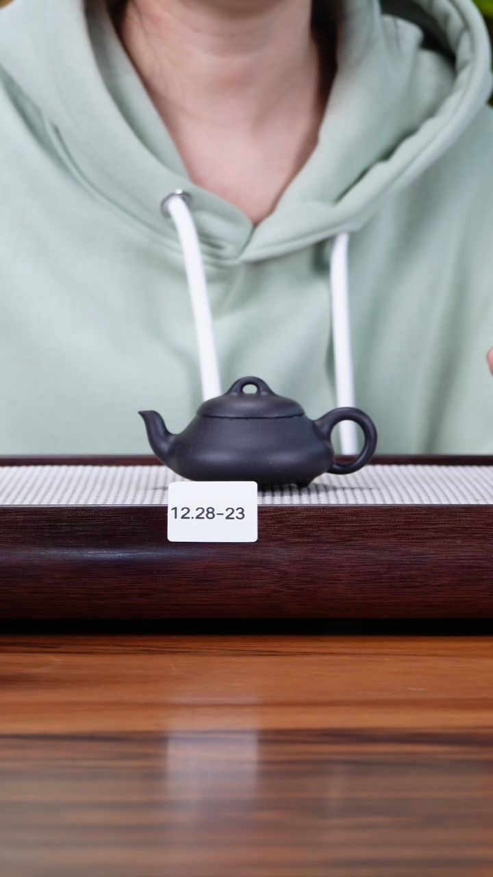 茶壶紫砂12.28-23老紫泥  焐灰 汉棠石瓢微瑕100