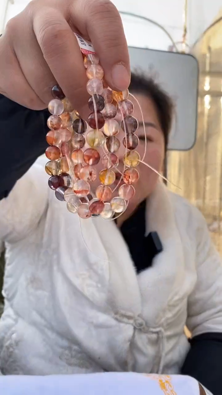 【闪购商品】水晶手串未镶嵌胶花手串D156多样性发其一