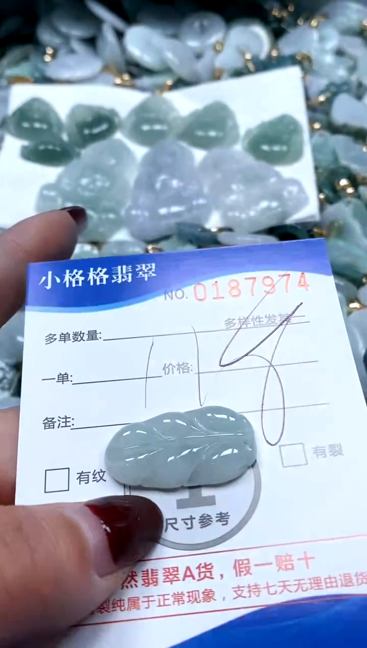 【闪购商品】翡翠颈饰未镶嵌闪购商品0187974