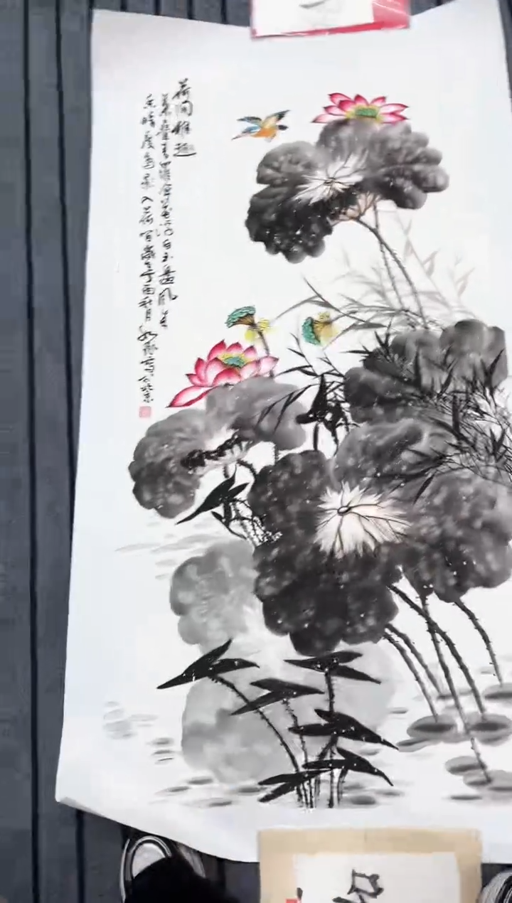 精品国画花鸟作品