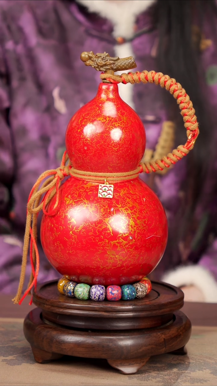 【闪购商品】148-易林高端工艺大漆酒葫芦--388