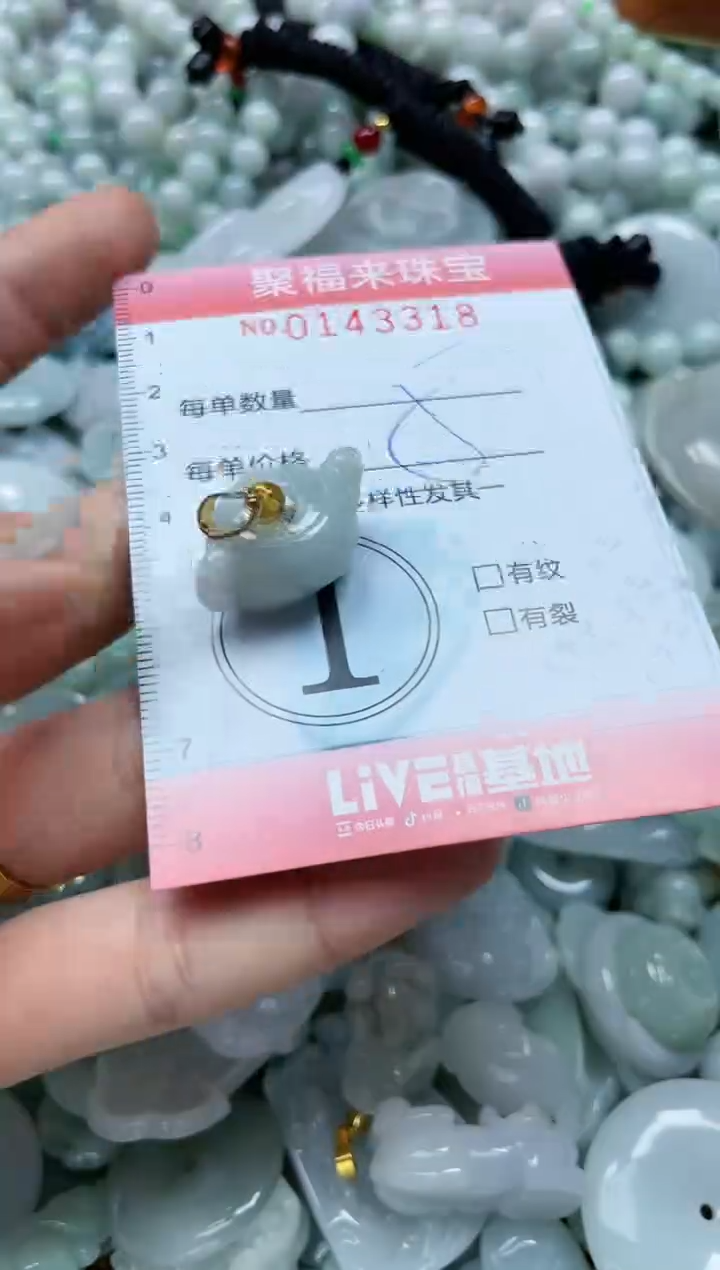 【闪购商品】翡翠未镶嵌颈饰闪购0143318