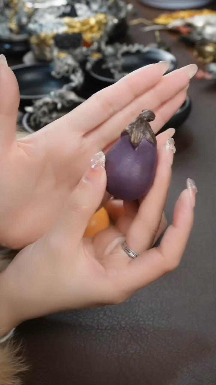 【闪购商品】茄子紫气东来茶宠