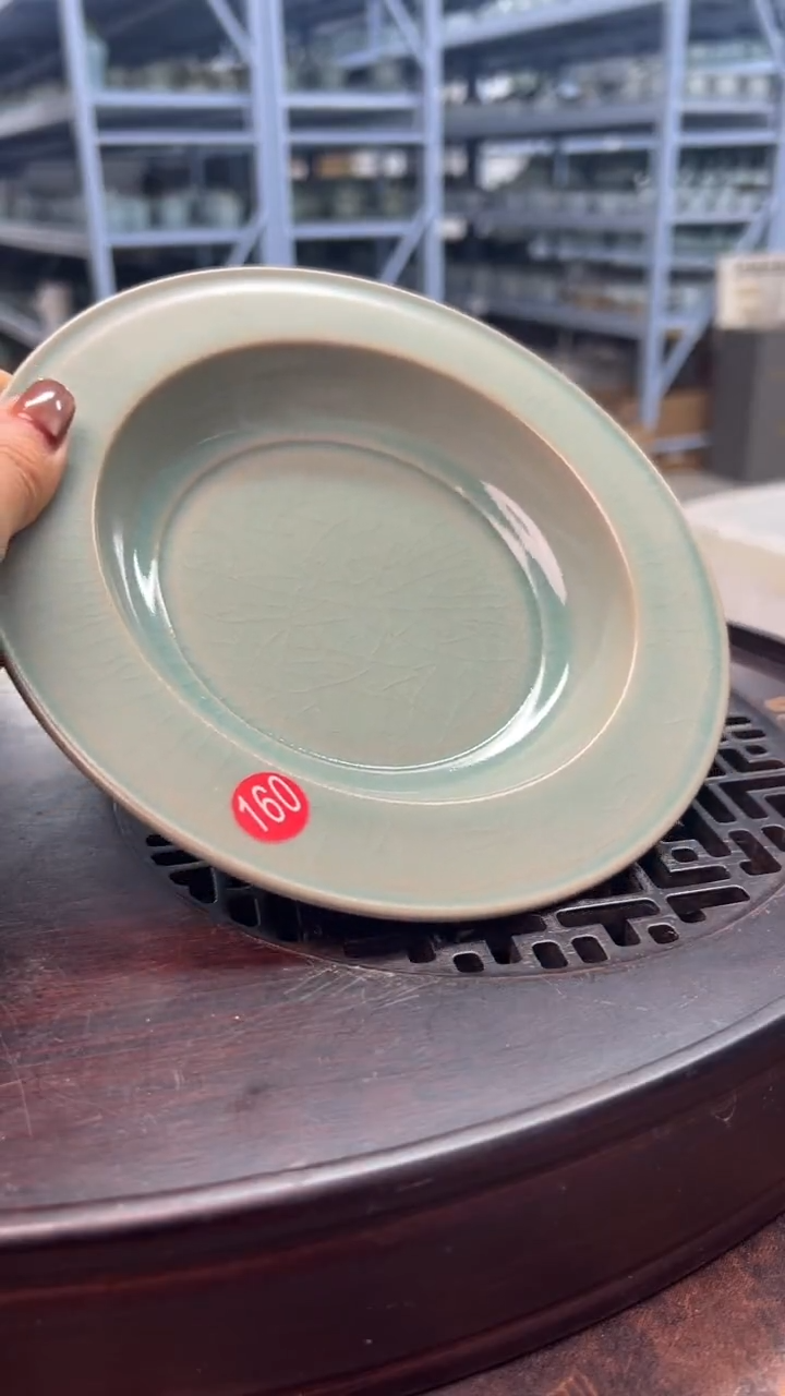 瓷片原产地原矿釉汝瓷