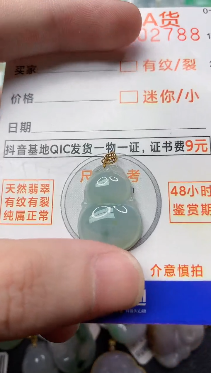 【闪购商品】翡翠颈饰18K金镶嵌1...........