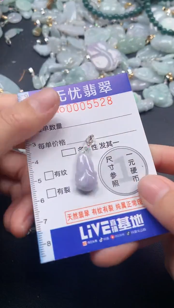 颈饰未镶嵌翡翠5528