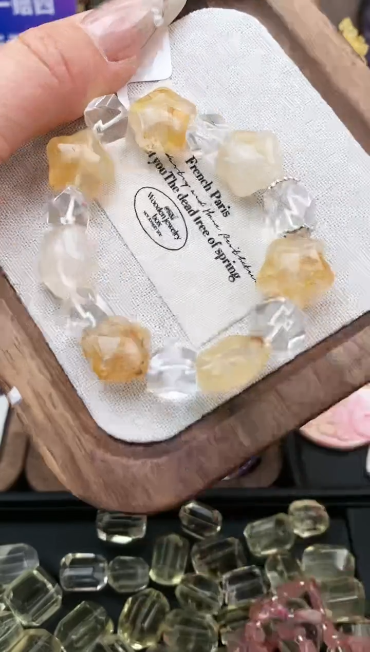 【闪购商品】水晶颈饰未镶嵌44a拍二发一/1.22/1个