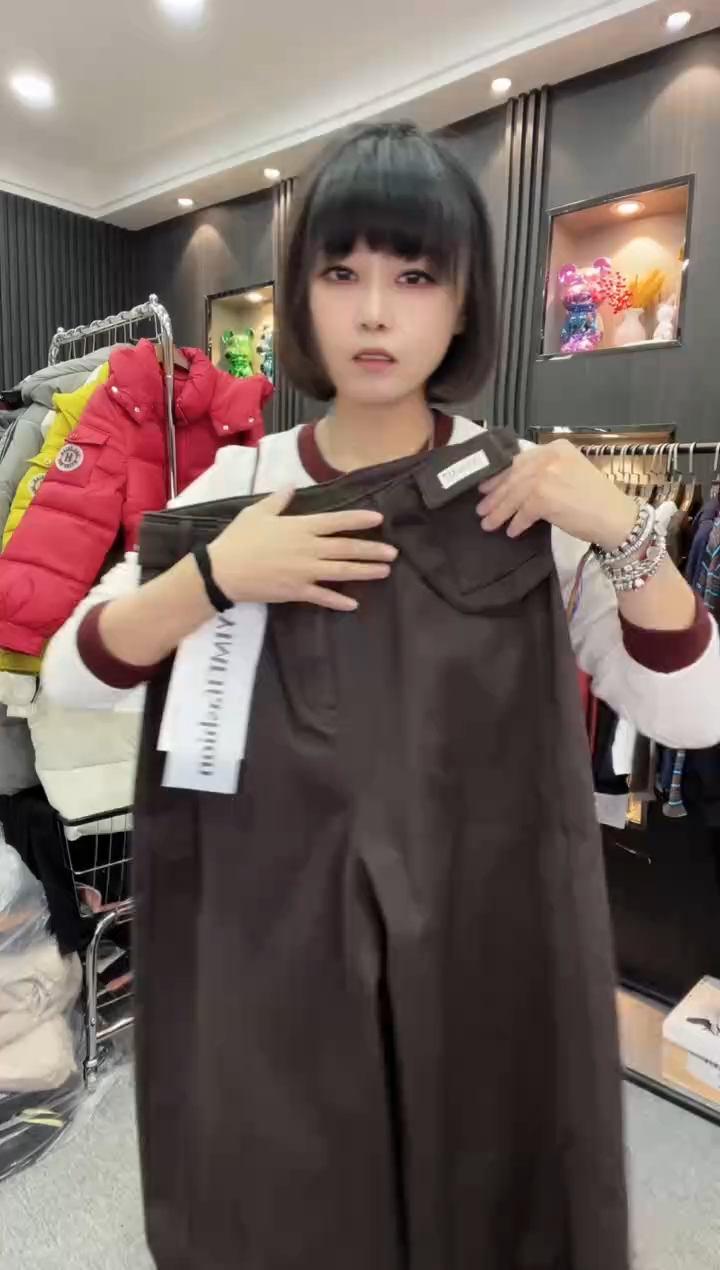 88792咖色牛仔裤---32 