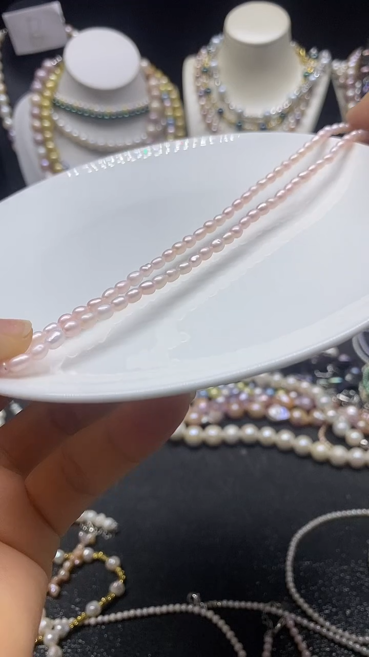 淡水珍珠未镶嵌颈饰多人