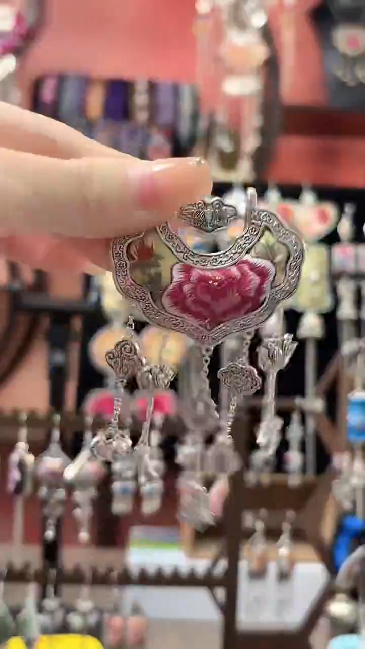 织绣 云织谣民族风精美饰品   204+链子