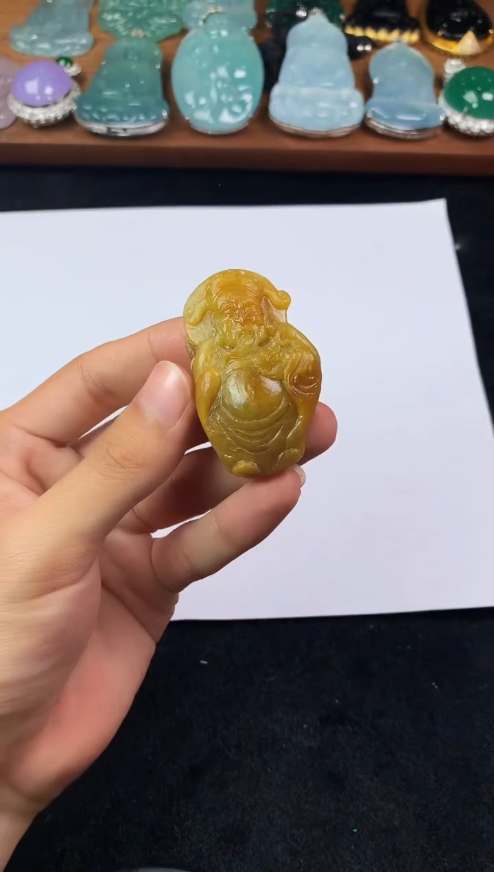 定制翡翠未镶嵌4096毛货不退不换