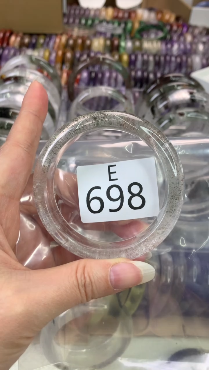 【闪购商品】水晶水晶手镯E未镶嵌698-56