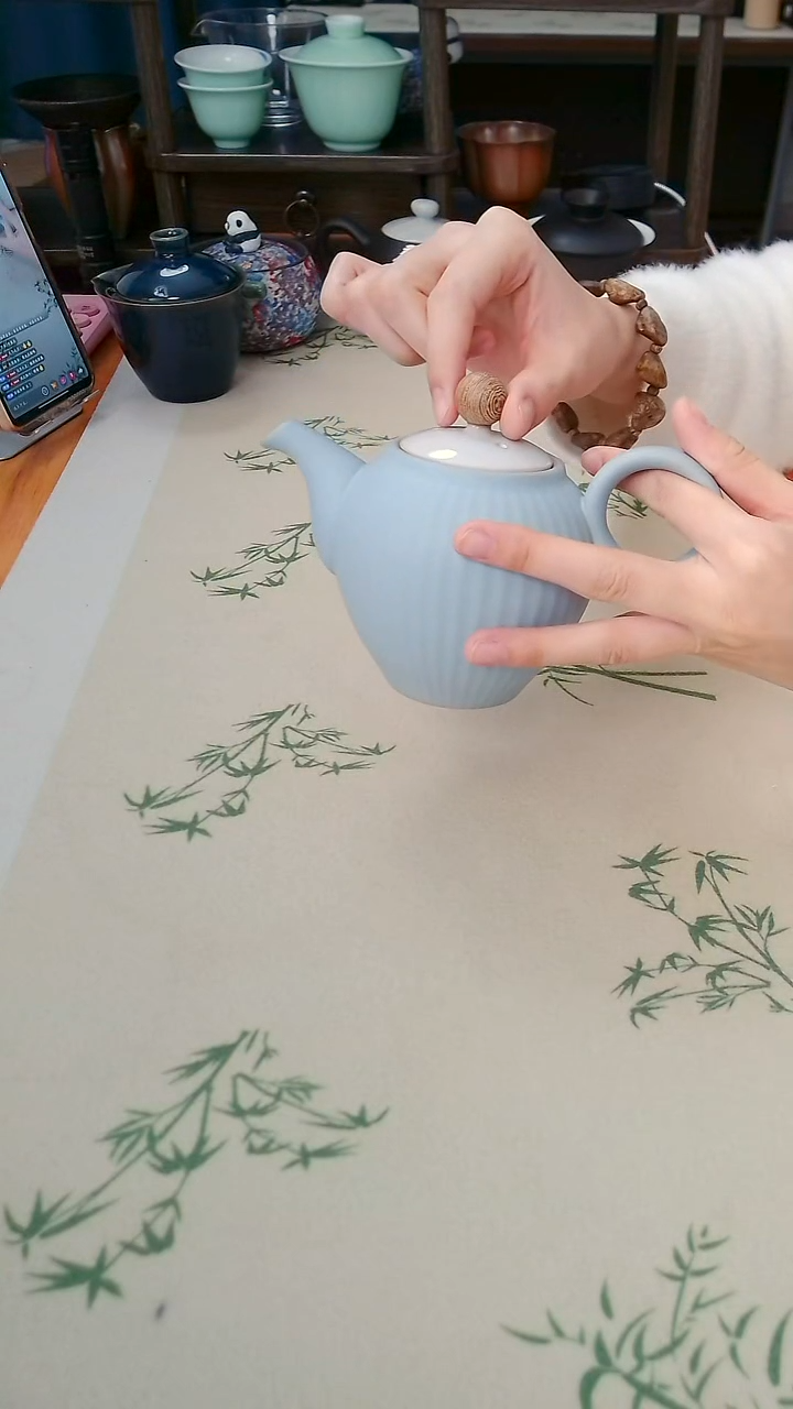 全陶 五行水系列 陶壶  