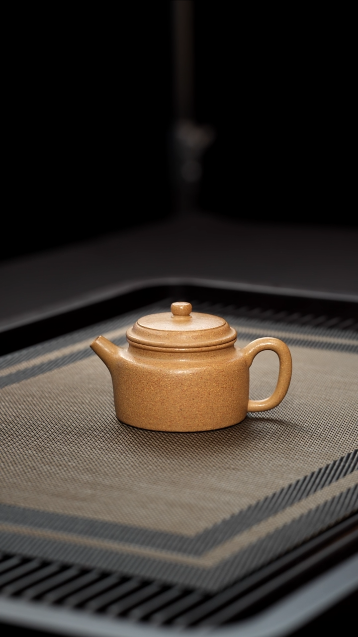 茶壶紫砂全手工段泥德钟100cc