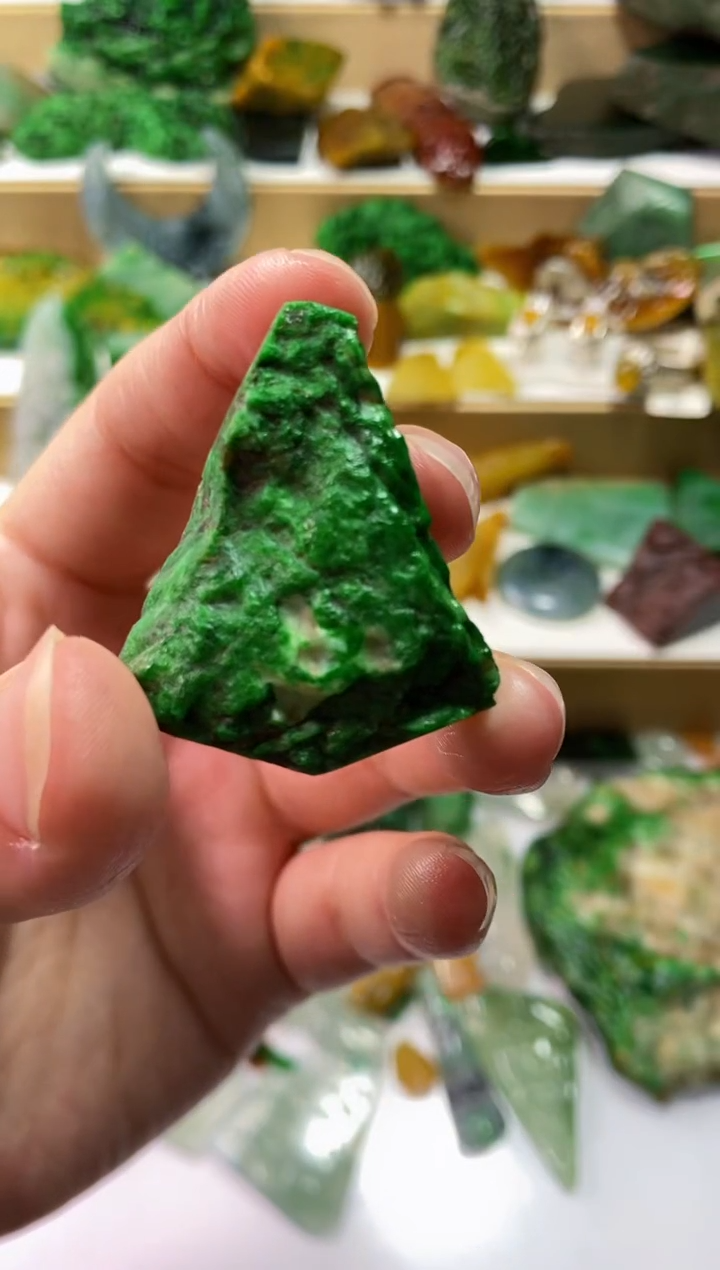 颈饰未镶嵌翡翠天*184天然翡翠