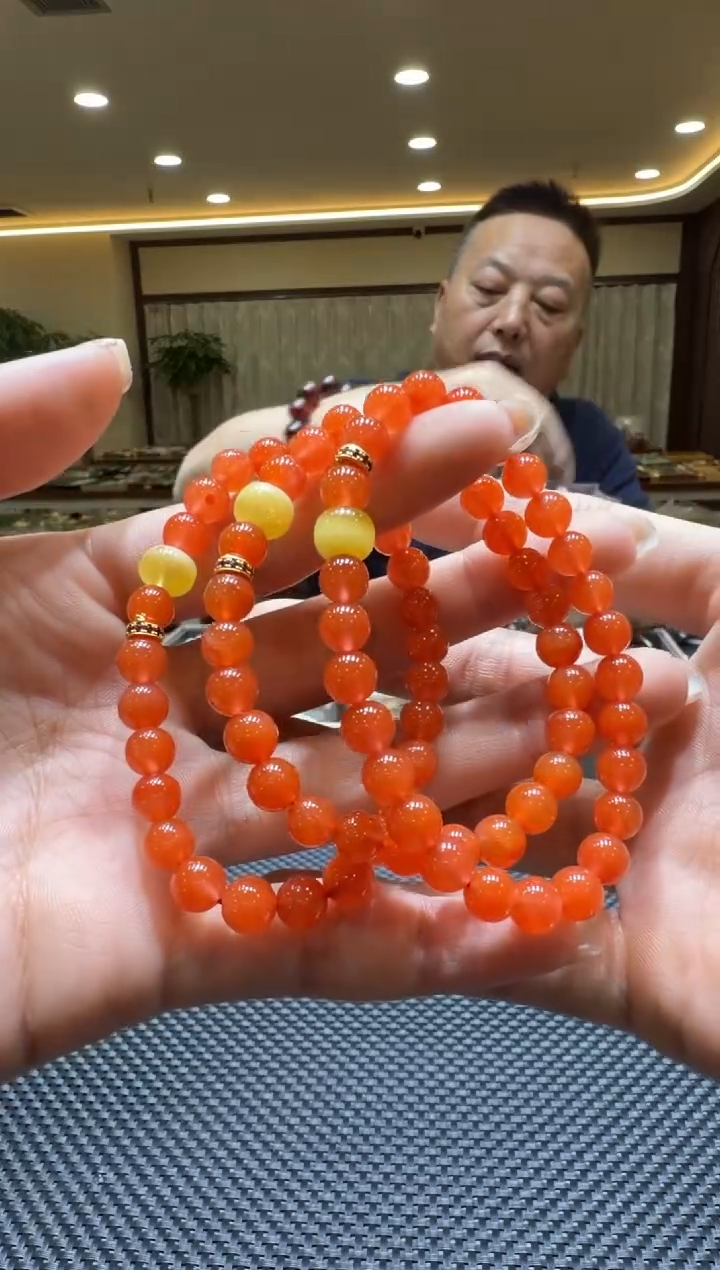 未镶嵌颈饰玛瑙/玉髓手串（多样性发一）