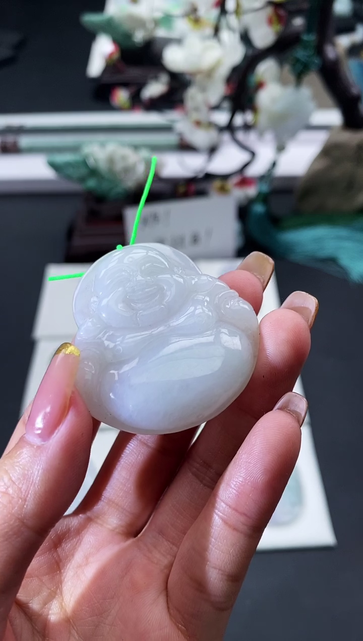 【闪购商品】翡翠颈饰未镶嵌天然缅甸翡翠A货