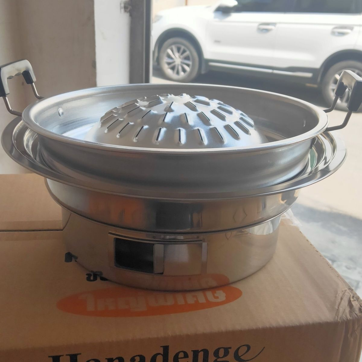 （百合专属）泰式火锅涮烤一体锅火锅泰式餐具明炉家用商用炭炉火锅