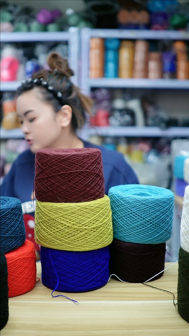 貂毛欢姐手编线A742