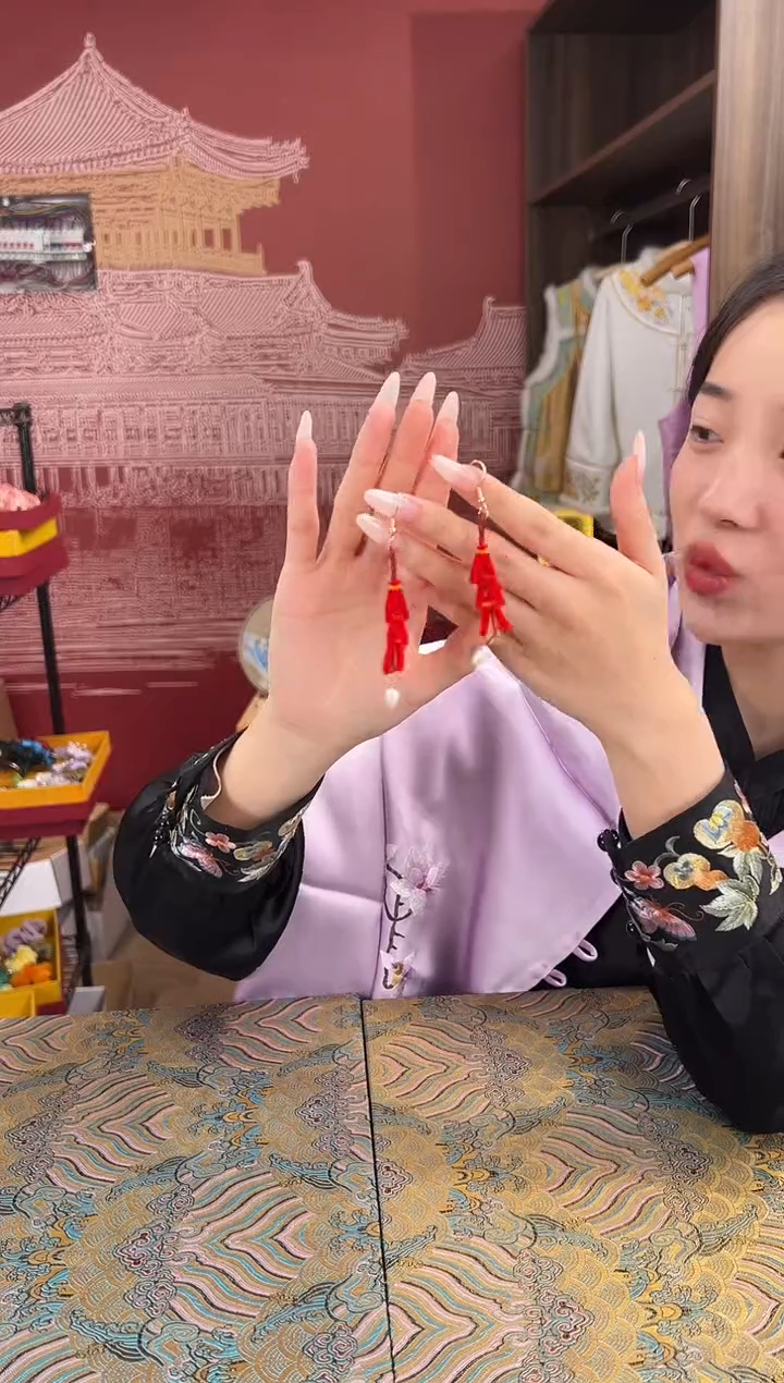 【闪购商品】刺绣苏绣世家非遗手工（耳环） 