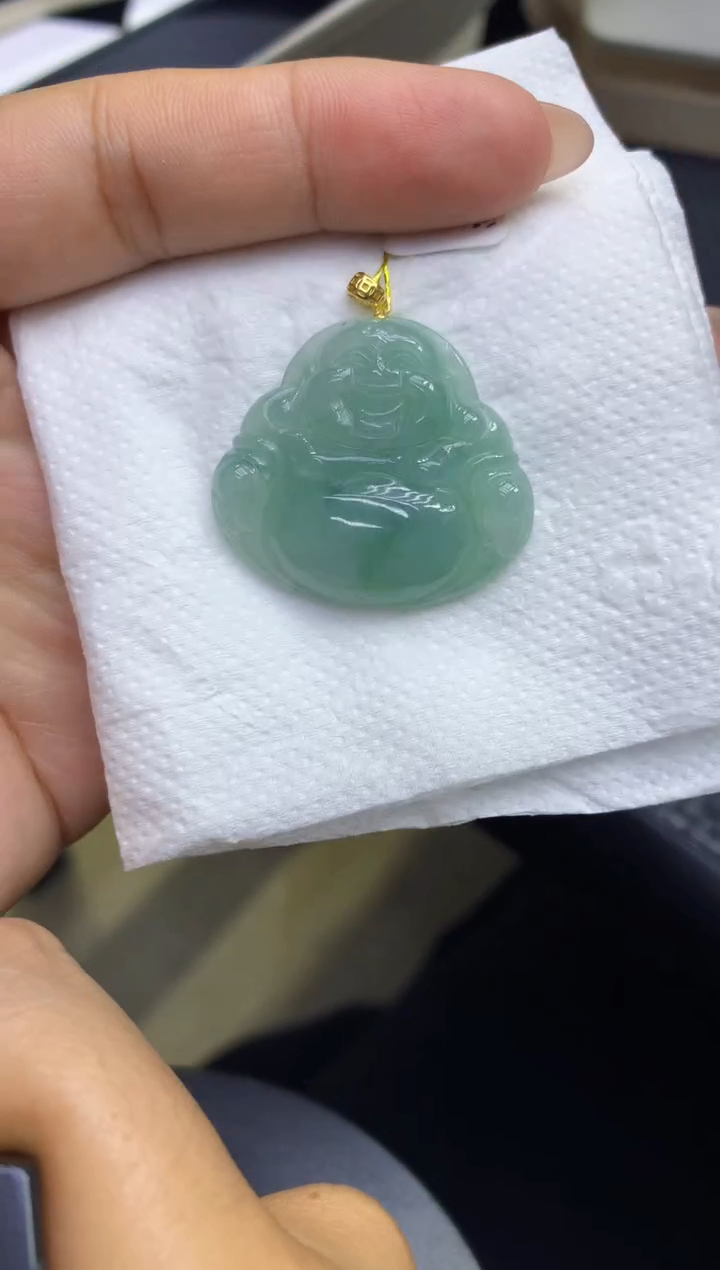 颈饰未镶嵌翡翠天然缅甸A货翡翠