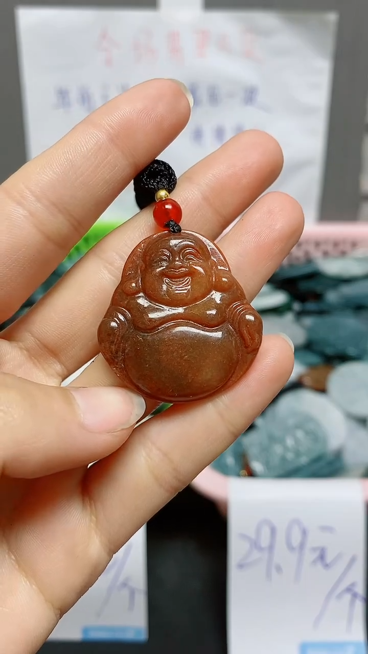 【闪购商品】翡翠颈饰未镶嵌天然翡翠A货