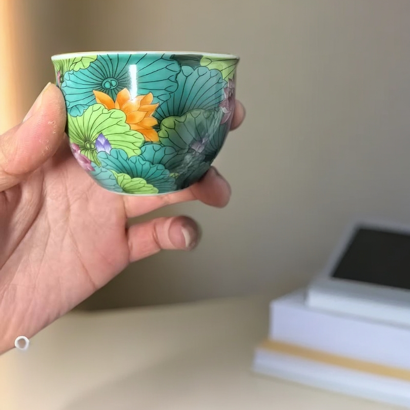 高端荷花压手杯。高端荷花压手杯。