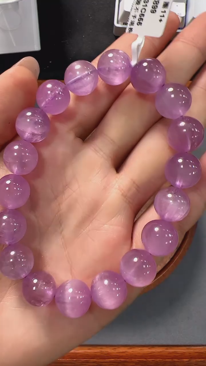 【闪购商品】锂辉石手链未镶嵌XC922 约11mm