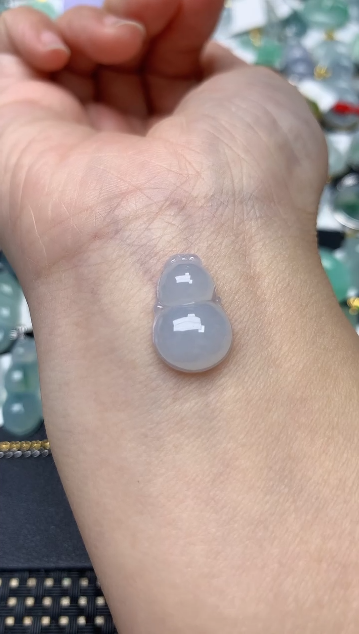 颈饰未镶嵌翡翠天然缅甸A货翡翠