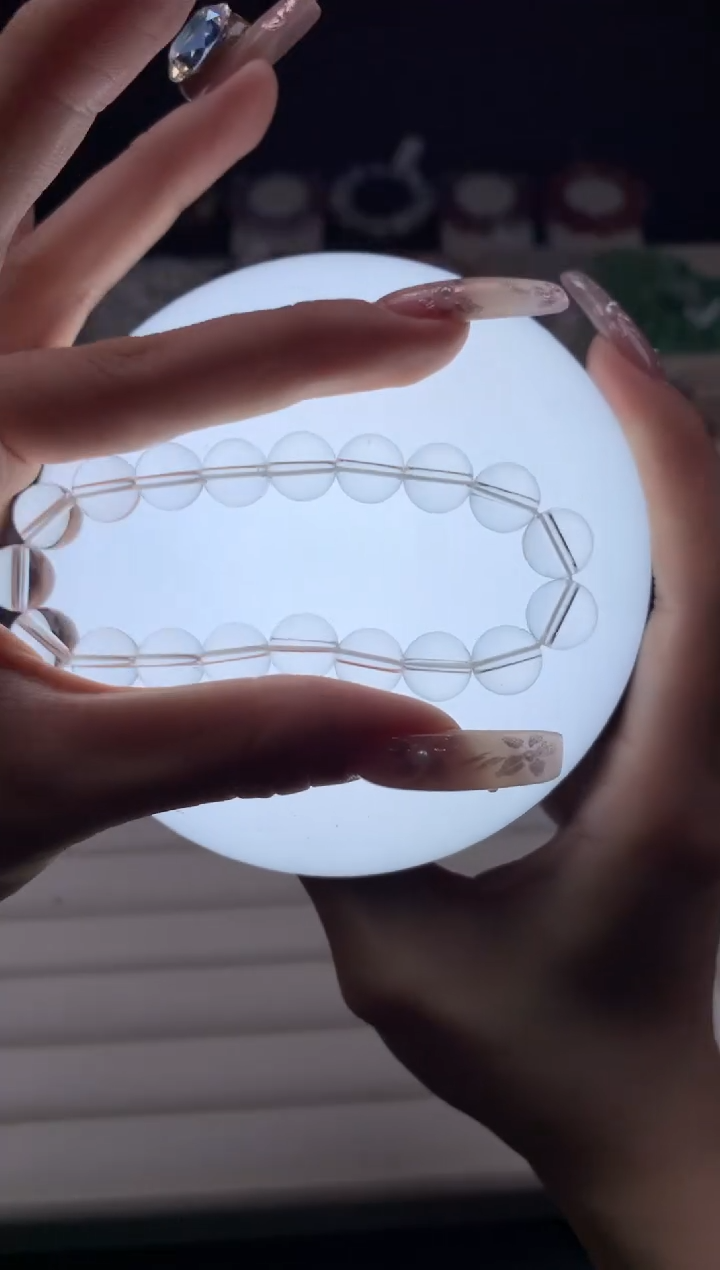 【闪购商品】水晶手链未镶嵌白水晶10，A86