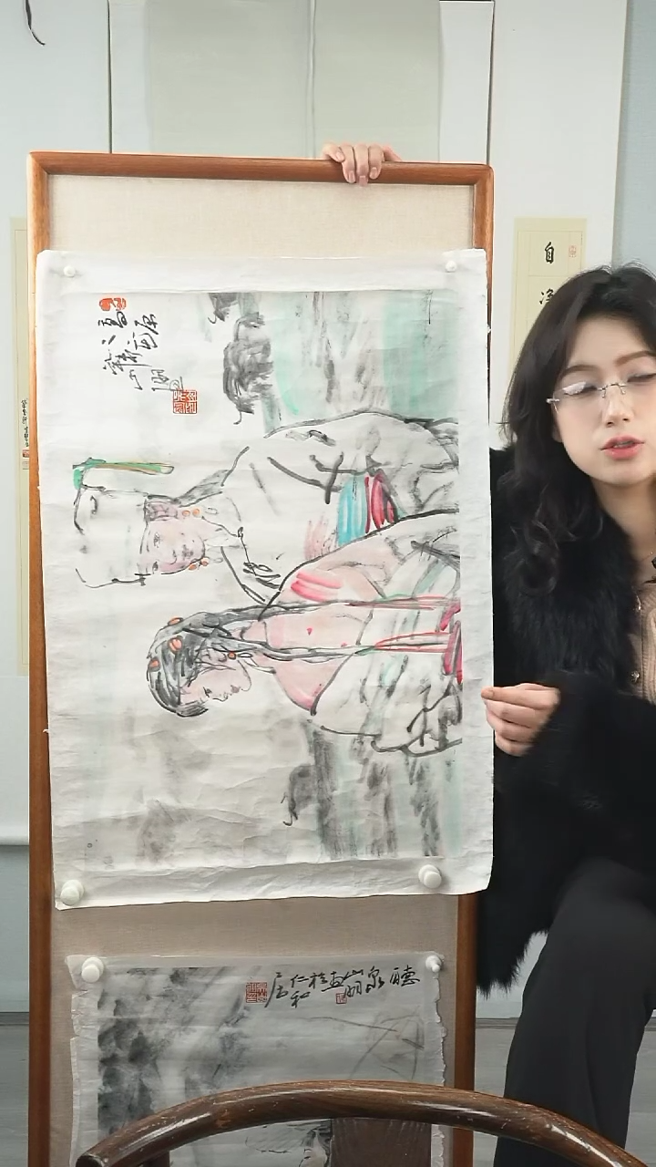 【闪购商品】书法吴老师《人物》