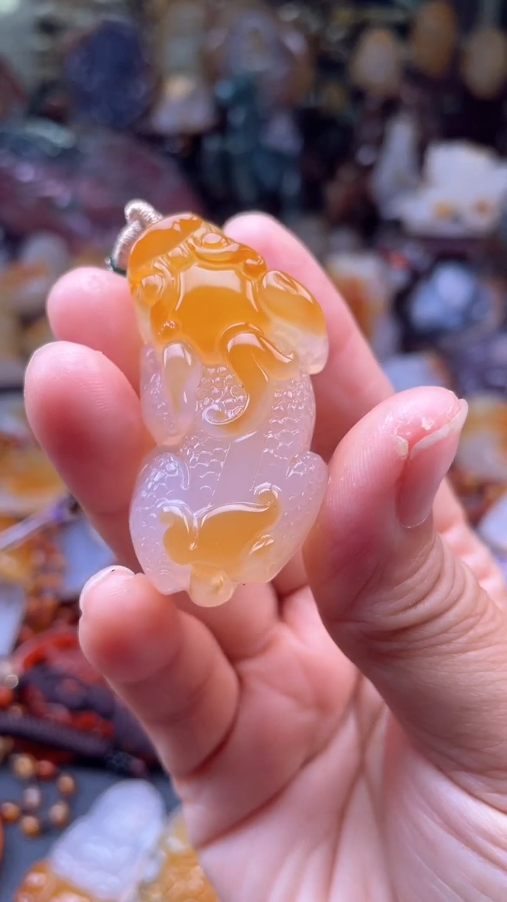 【闪购商品】玛瑙/玉髓颈饰未镶嵌AA