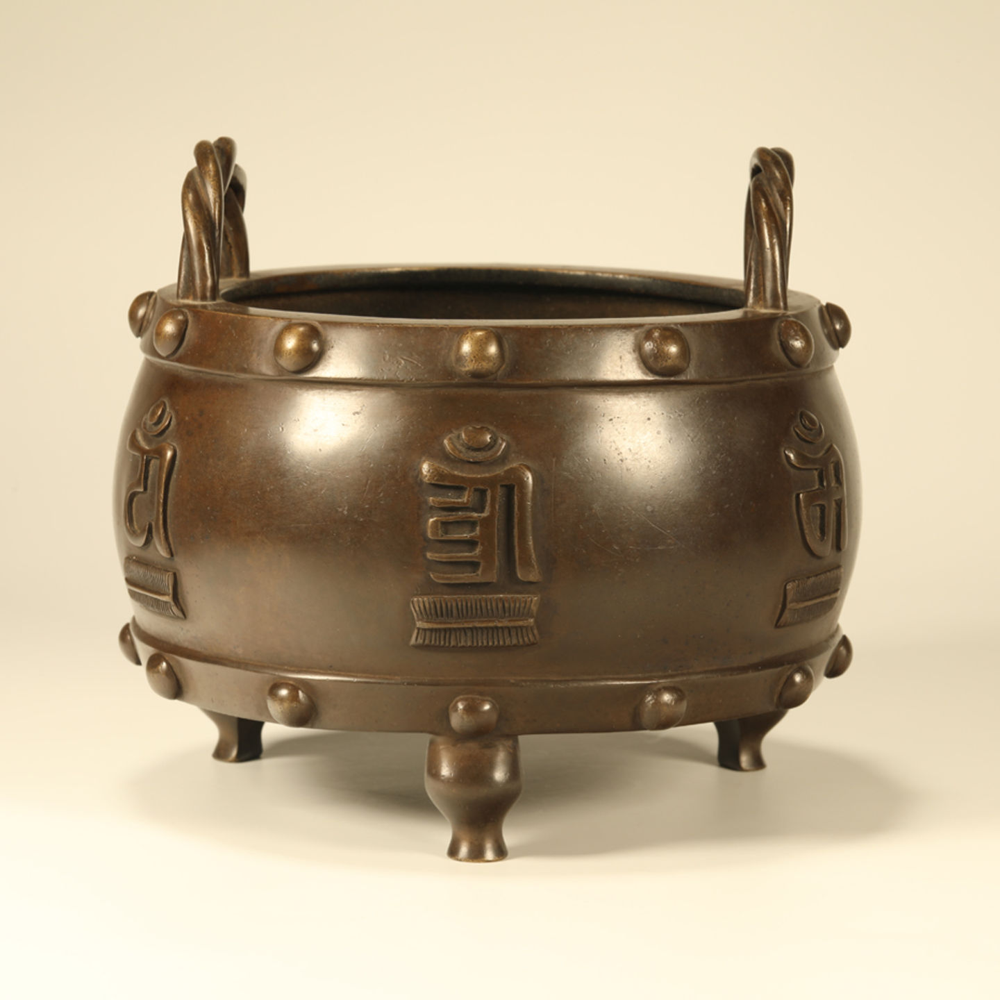文华开物第219期拍品 19 清 铜阿文炉
