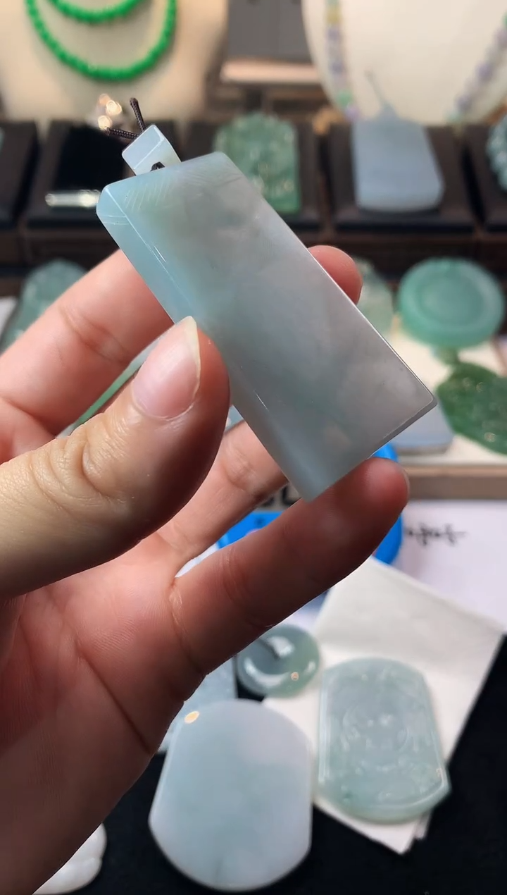 未镶嵌定制翡翠晴毛货不退不换
