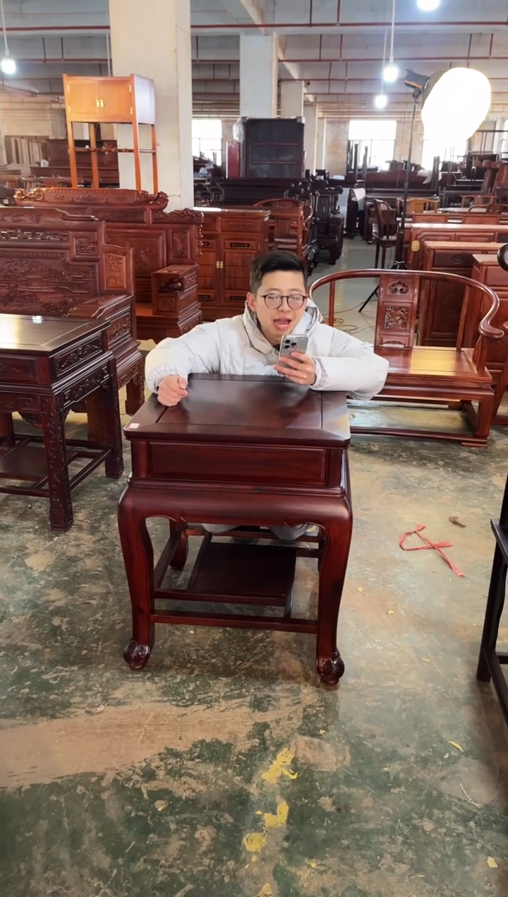 【闪购商品】黑酸枝木类成套家具J05