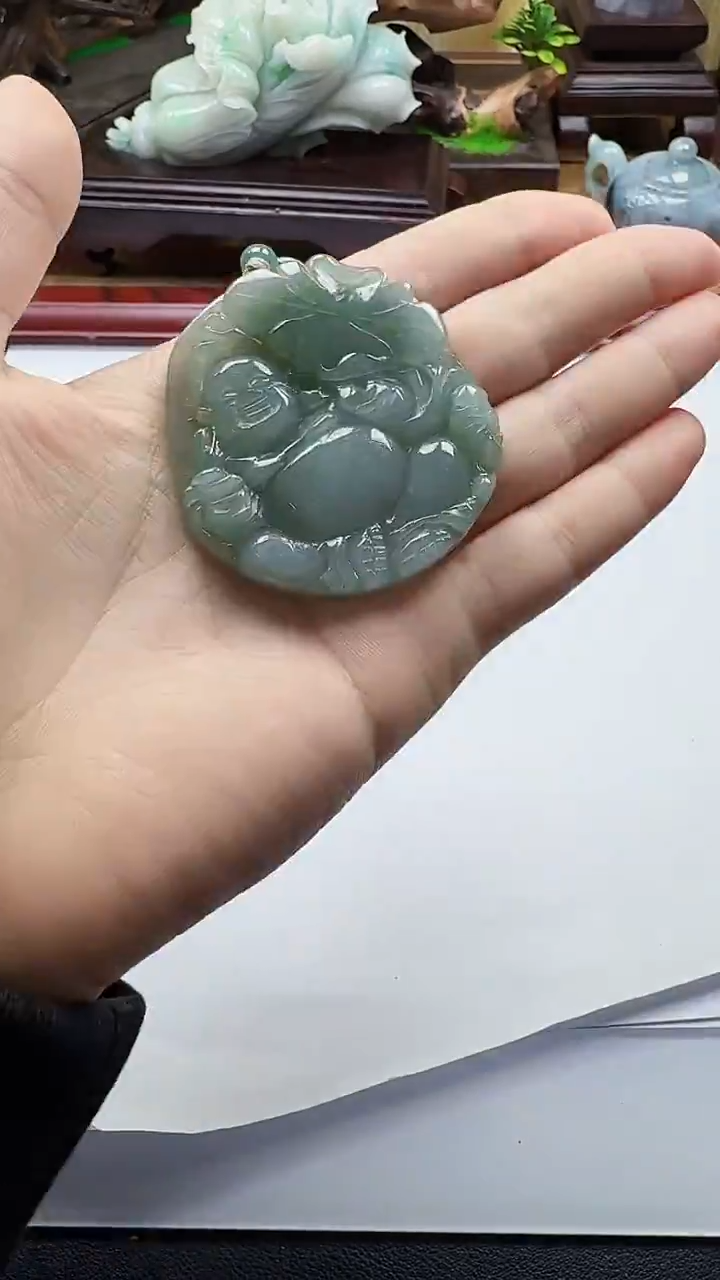 吊坠(不含链)未镶嵌翡翠1