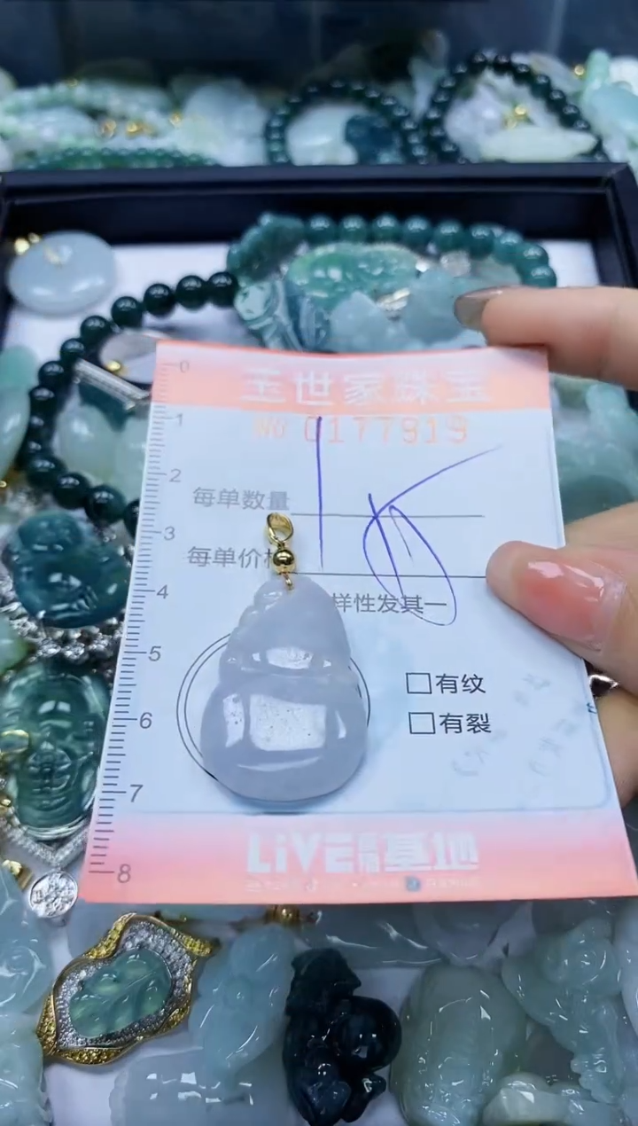 【闪购商品】翡翠颈饰未镶嵌闪购0177919