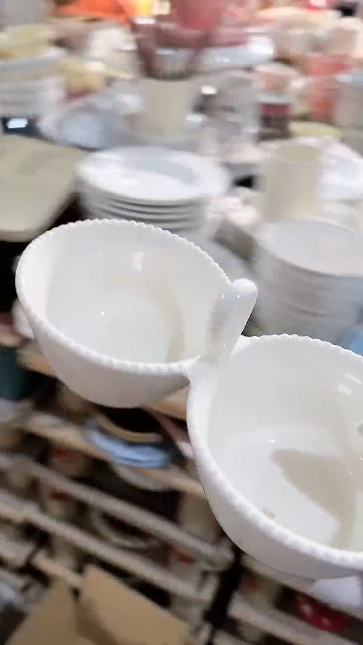 【闪购商品】瓷片珠点提篮 微瑕凑满20元包邮