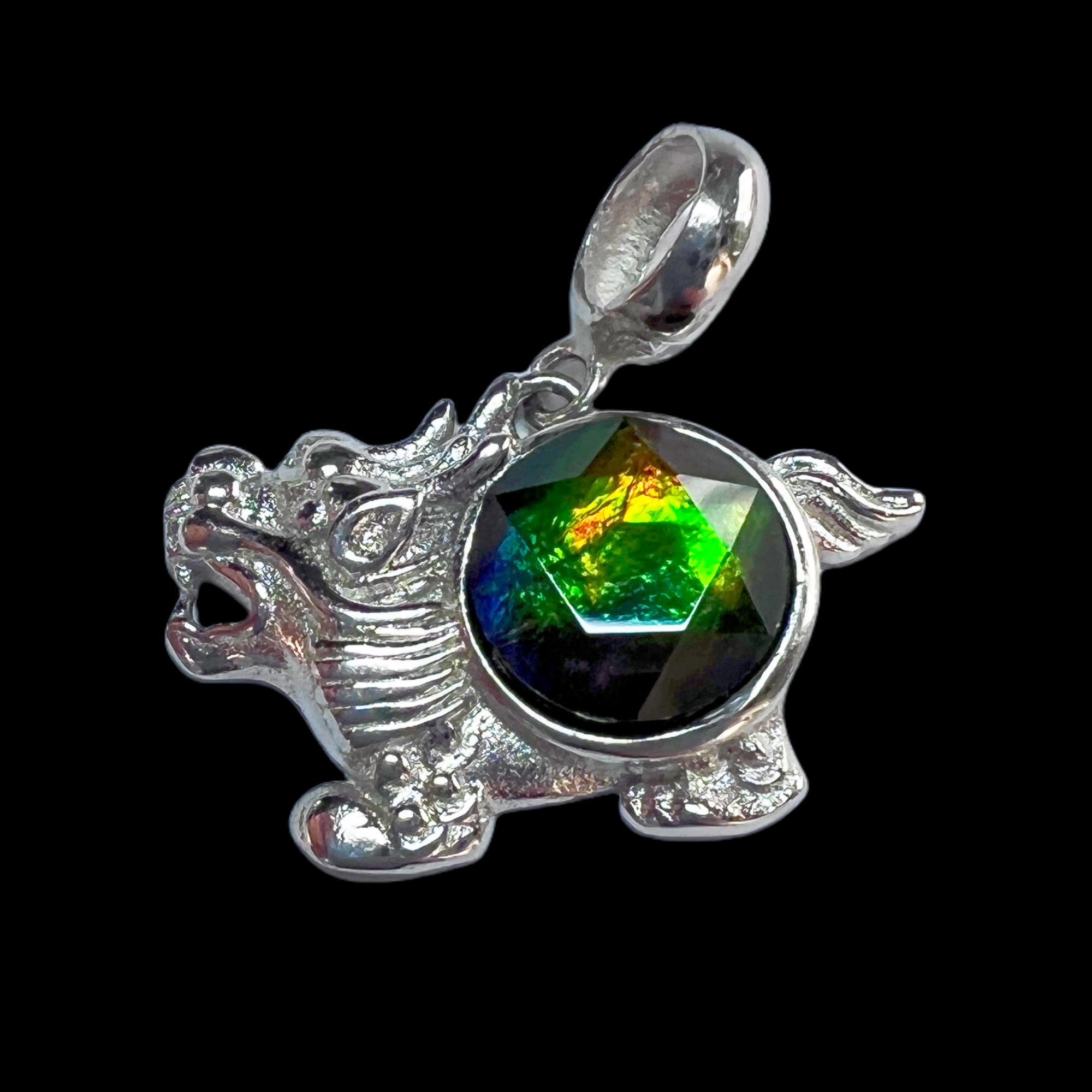  【斑彩石】9-20.2mm BC lg产地：加拿大 贝壳O18