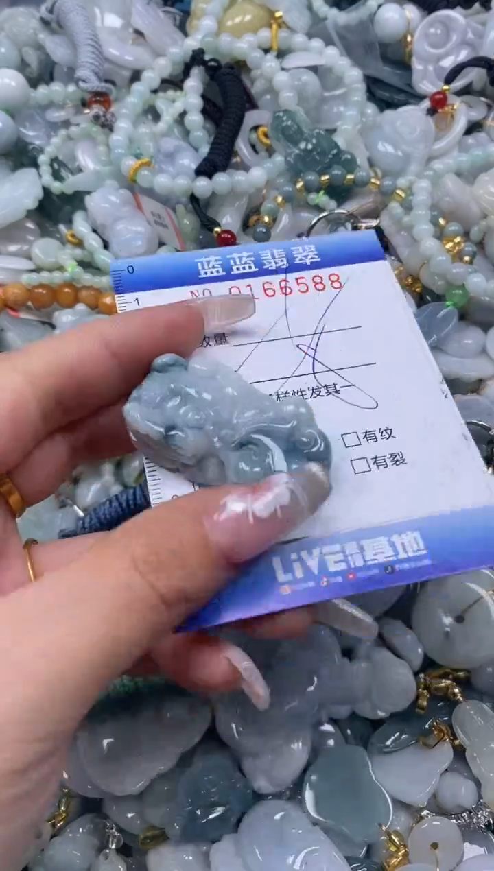 【闪购商品】翡翠颈饰未镶嵌闪购0166588多样性发其一