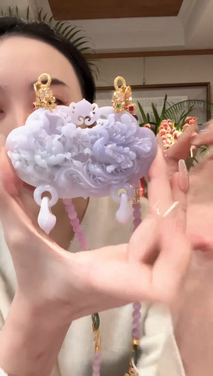 【闪购商品】翡翠颈饰未镶嵌国风