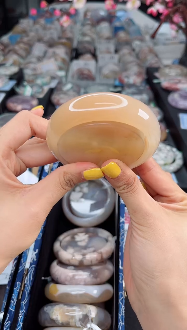 石英质玉未镶嵌手镯60圈口（赠送镯心）1881614