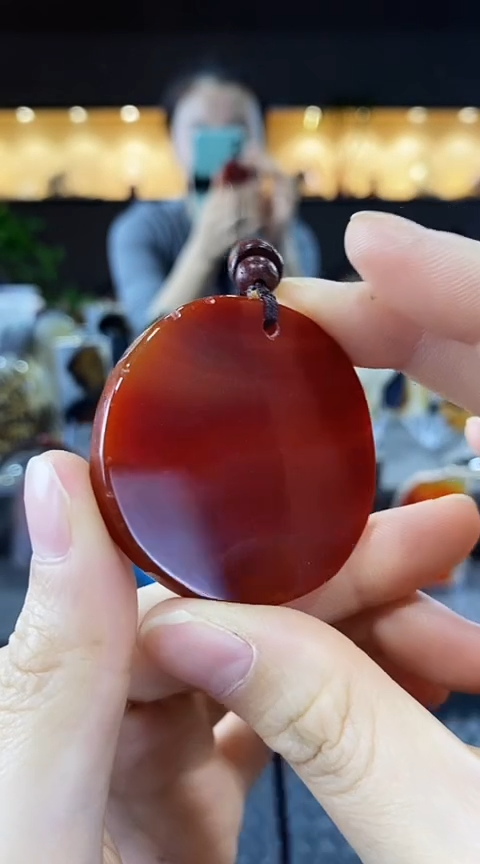 未镶嵌颈饰玛瑙/玉髓腊*玛瑙