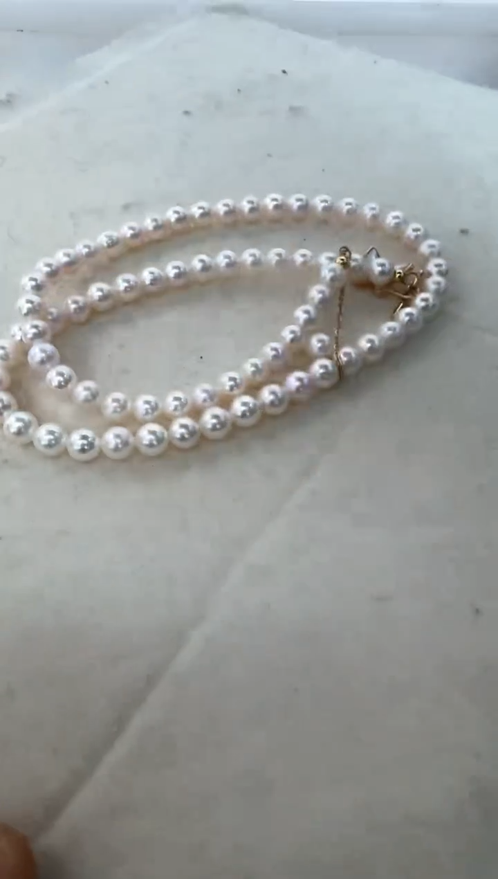 【闪购商品】海水珍珠颈饰未镶嵌项链5-6