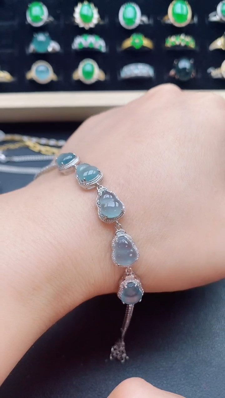 【闪购商品】翡翠戒指银S925镶嵌321312