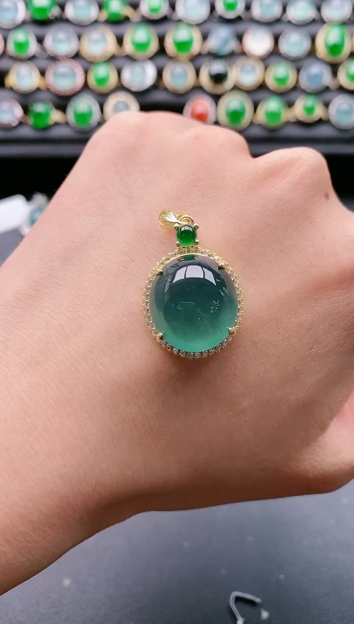 【闪购商品】翡翠戒指银S925镶嵌1111111111