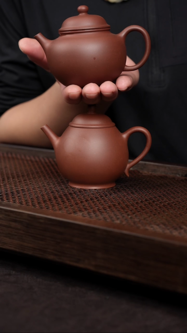 【闪购商品】紫砂茶壶超矿标底槽清明式潘壶